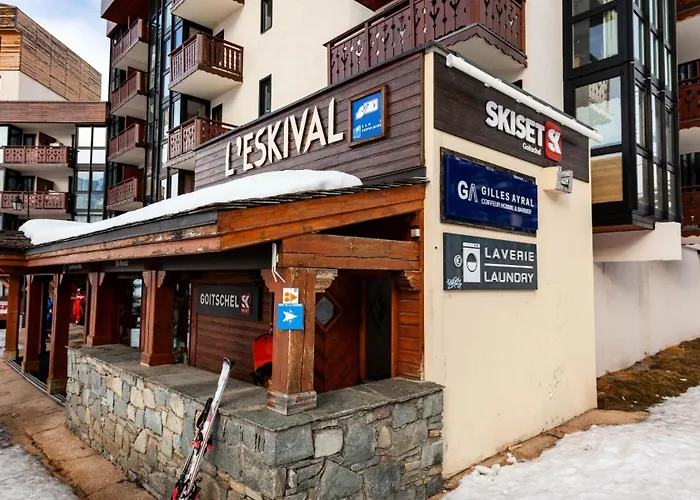 Eskival - Eskival 35m² 4 Pers Centre Station Acces Direct Sur Les Pistes Mae-7584